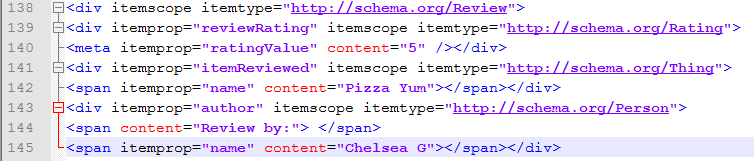 schema code example